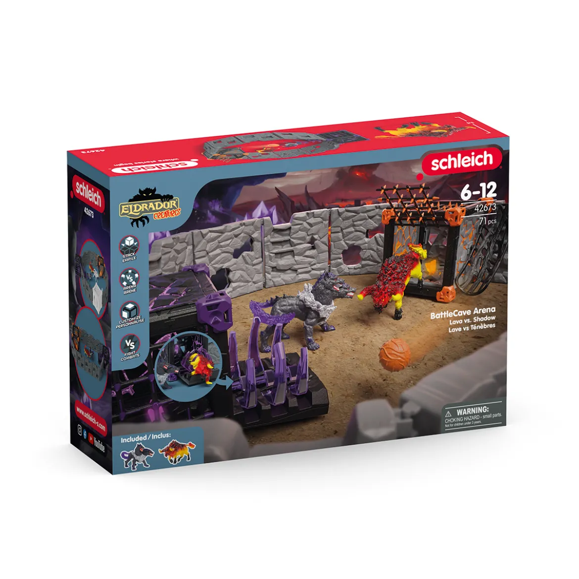 BattleCave Arena: Lava vs. Schatten