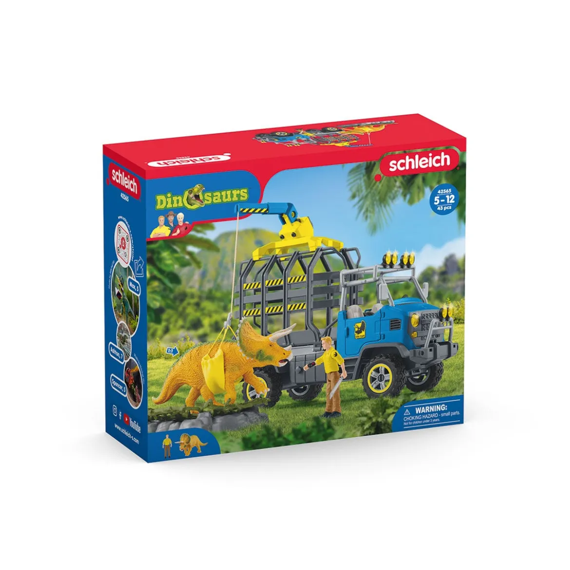 Dinosaurier Truck Mission