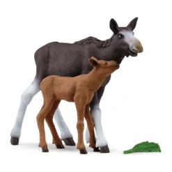 Elchkuh mit Kalb