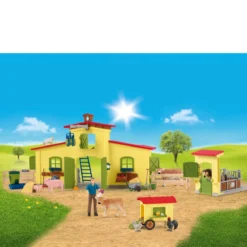 Farm mit Hühnerstall und Pferdestall