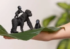 Flachland Gorilla Familie