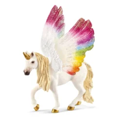 Geflügeltes Regenbogeneinhorn