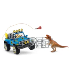 Geländewagen mit Dino-Außenposten