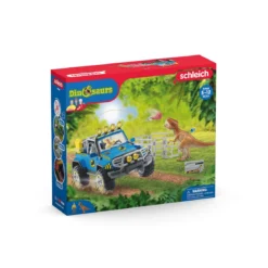 Geländewagen mit Dino-Außenposten