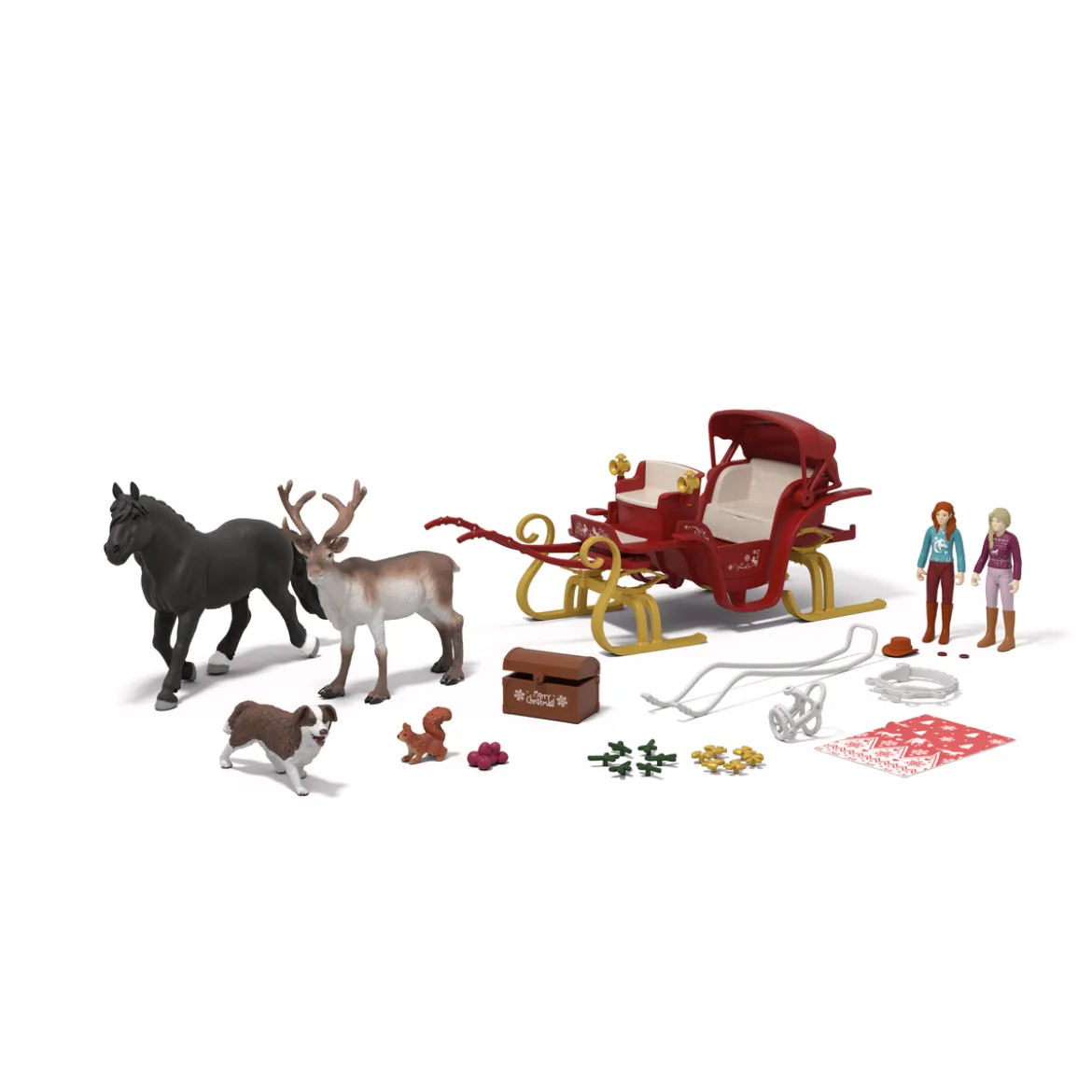 Großer Adventskalender HORSE CLUB - Weihnachtliche Schlittenfahrt