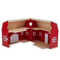 Großer Bauernhof aus Holz