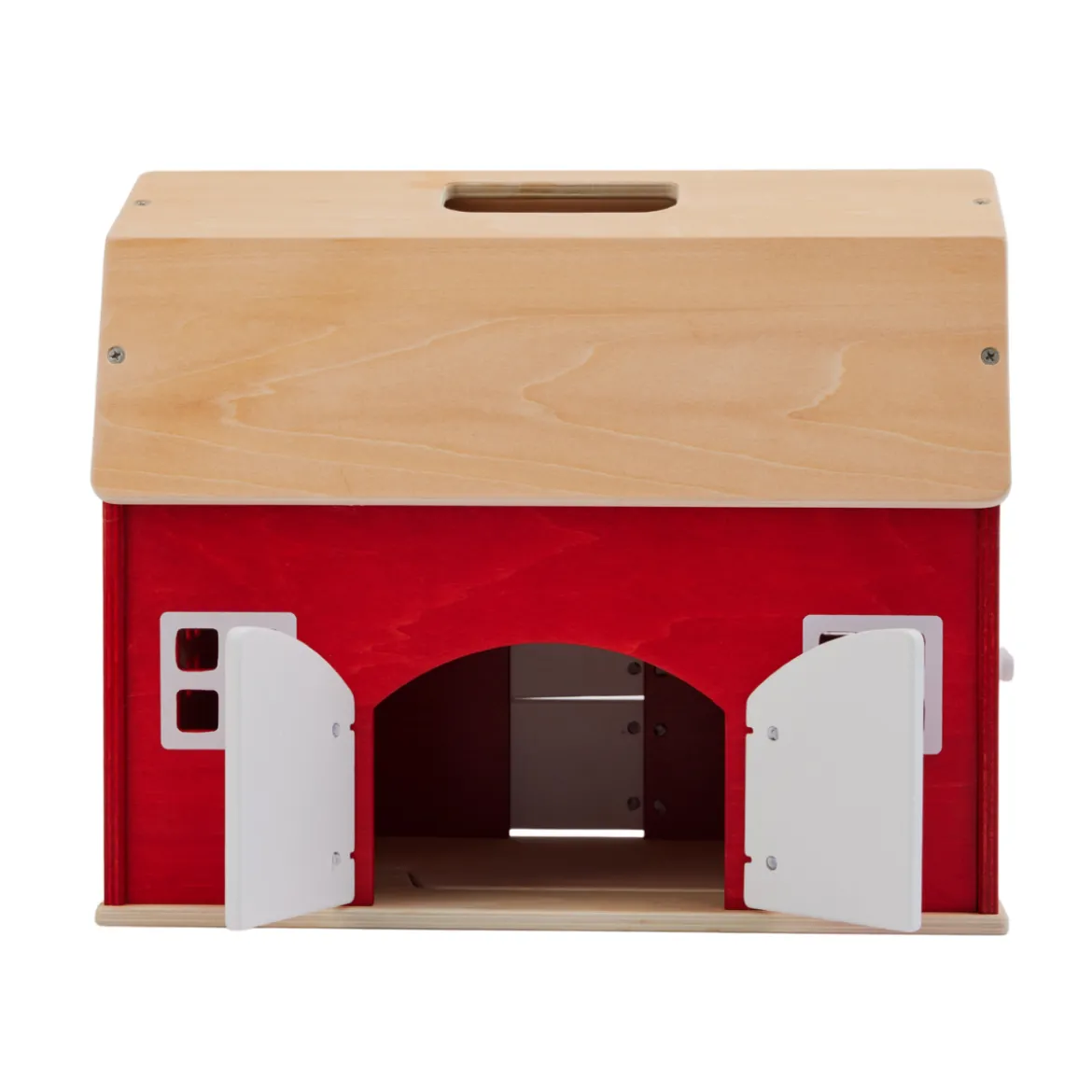Großer Bauernhof aus Holz
