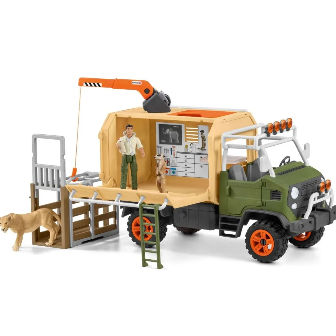 Großer Truck Tierrettung