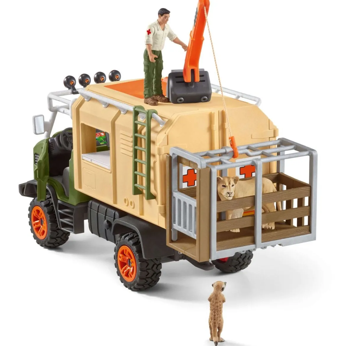 Großer Truck Tierrettung
