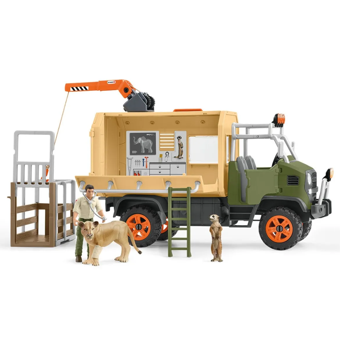 Großer Truck Tierrettung