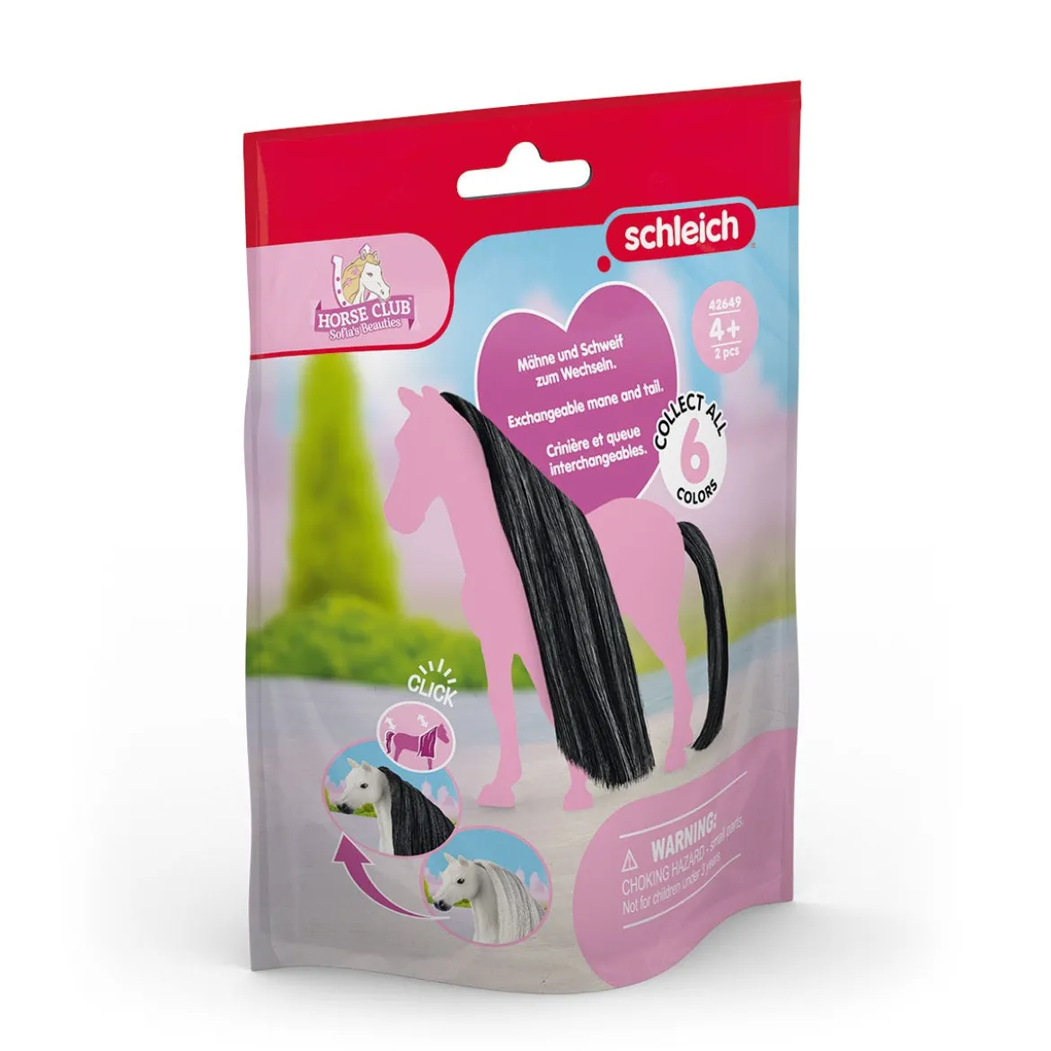 Haare Beauty Horses Black