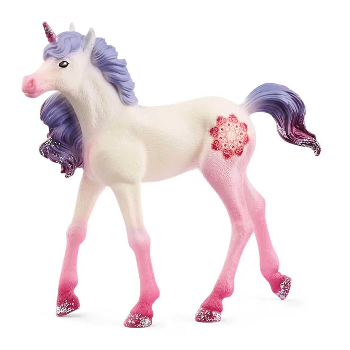 Mandala Einhorn Fohlen