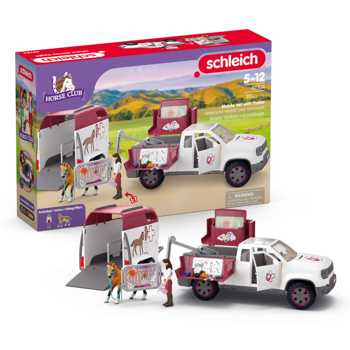 Mobile Tierärztin mit Anhänger