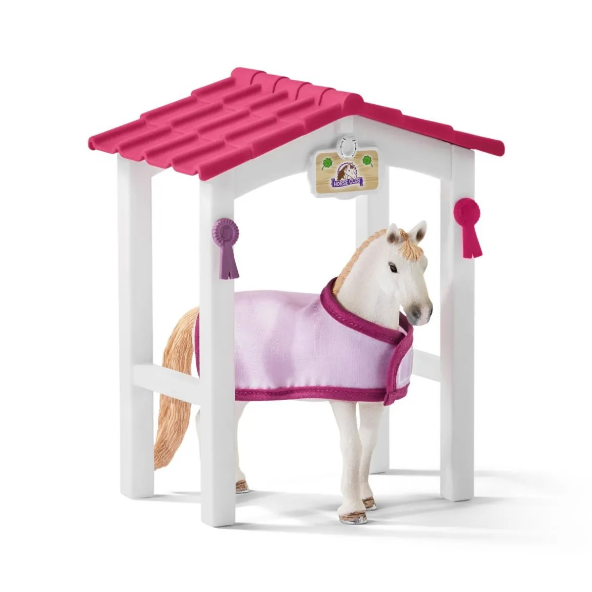 Pferdebox mit Lusitano Stute