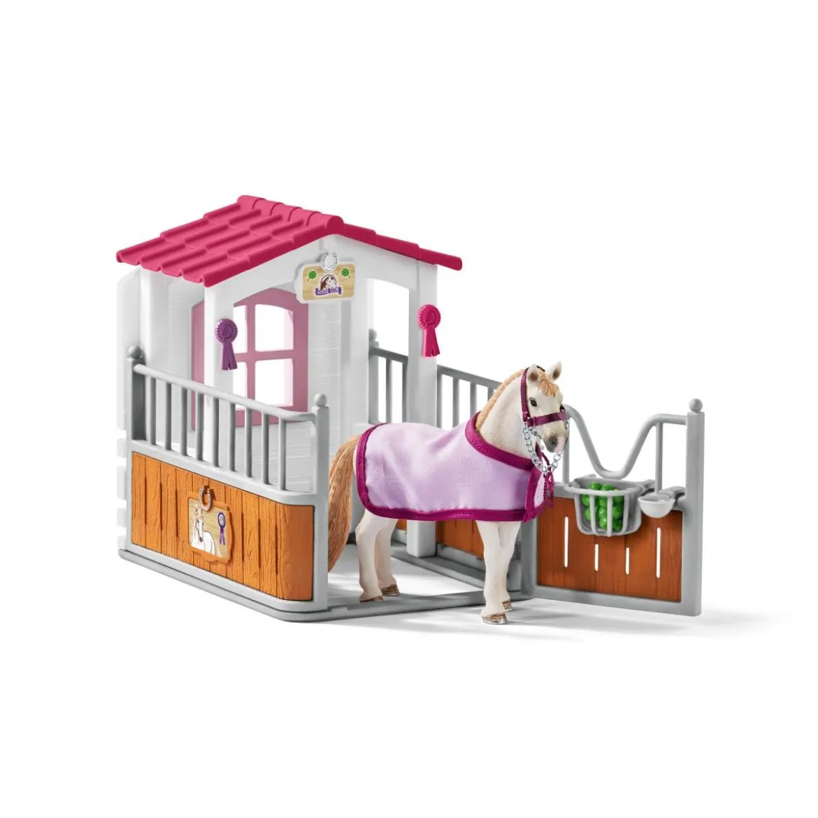 Pferdebox mit Lusitano Stute