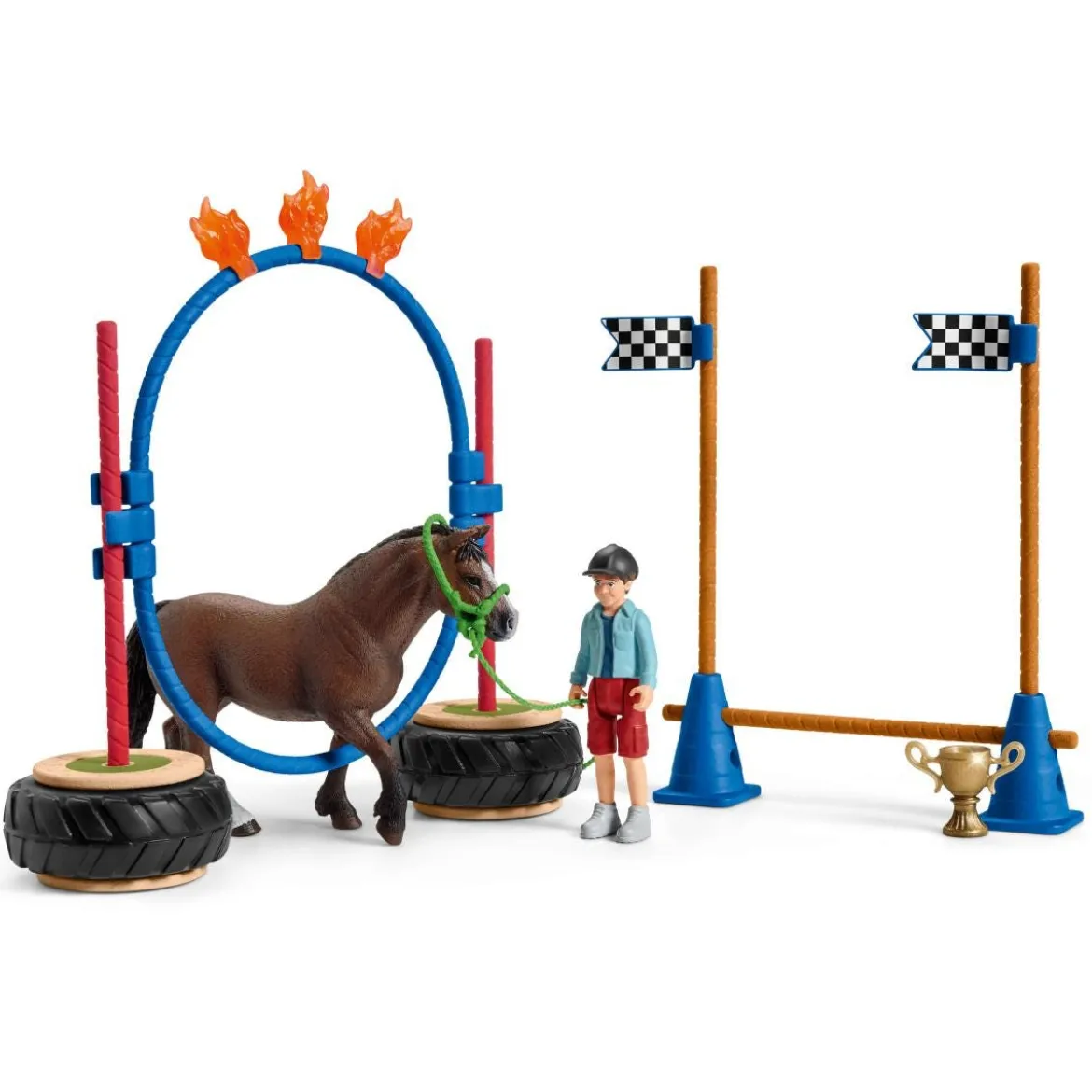 Pony Agility Rennen
