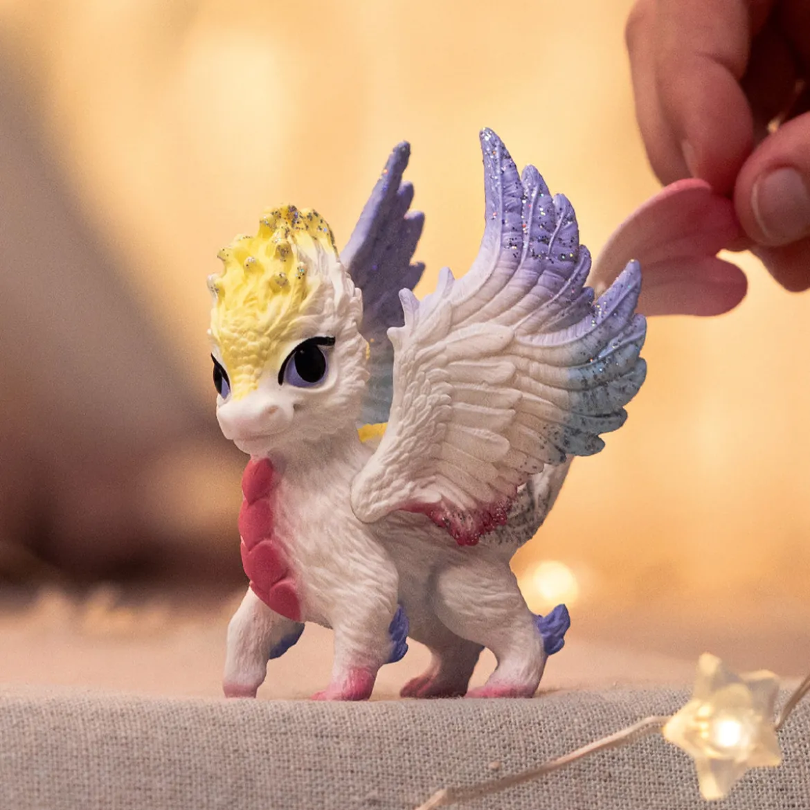 Regenbogen Babydrache