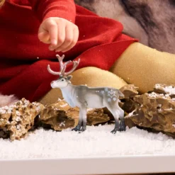 Roségoldenes Weihnachtsrentier
