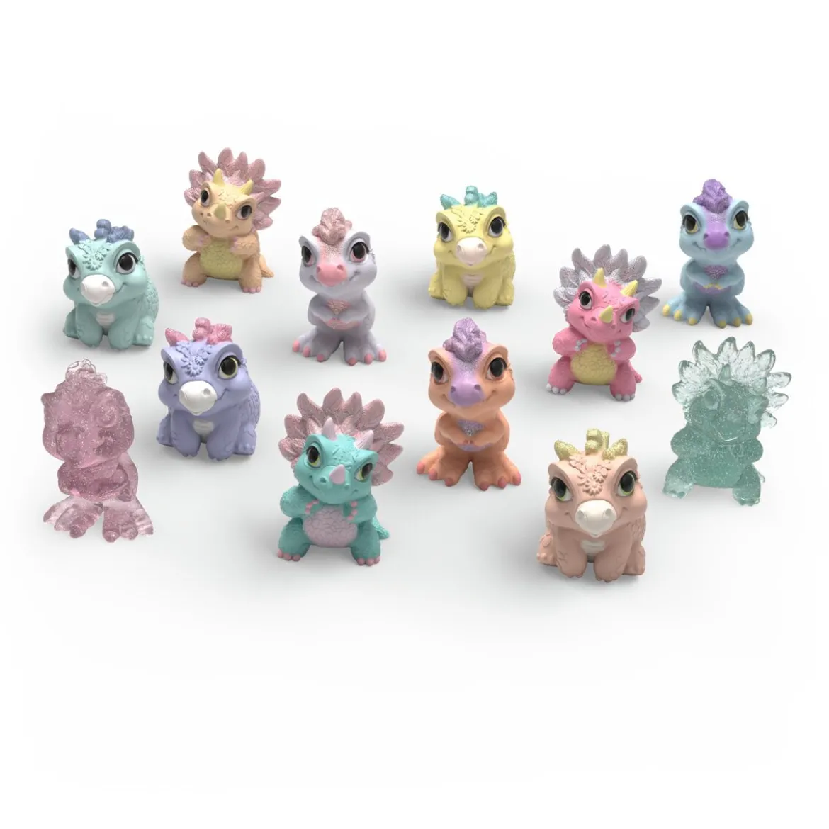 Schlüpfende Baby Dinos