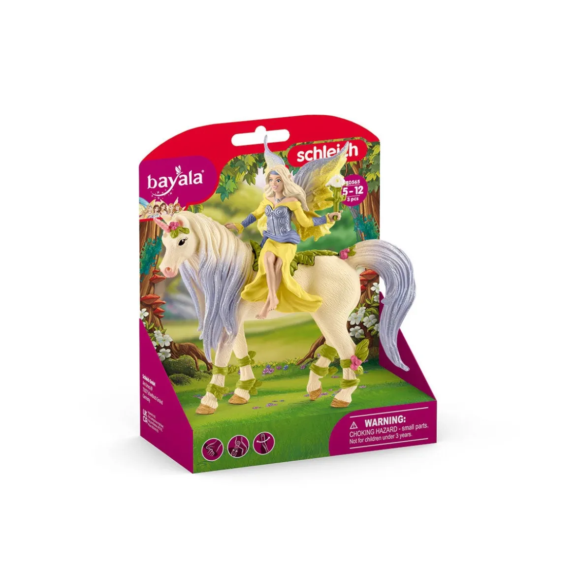 Sera mit Blüten-Einhorn