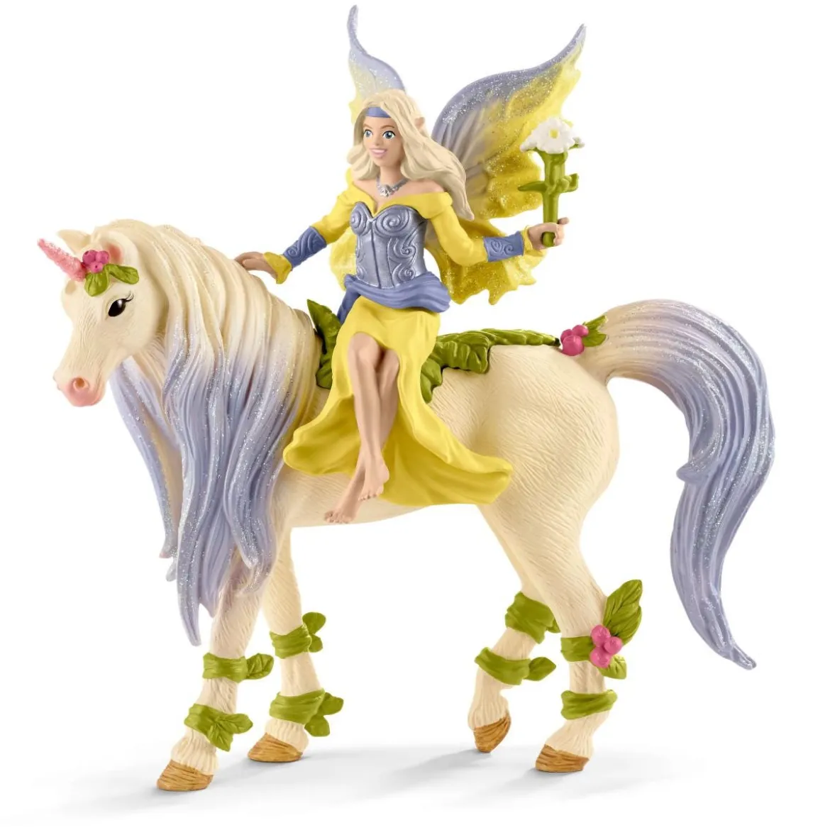 Sera mit Blüten-Einhorn