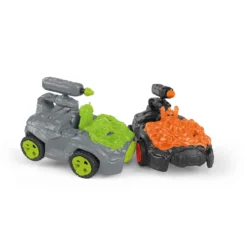 Stein-Crashmobil mit Mini Creature
