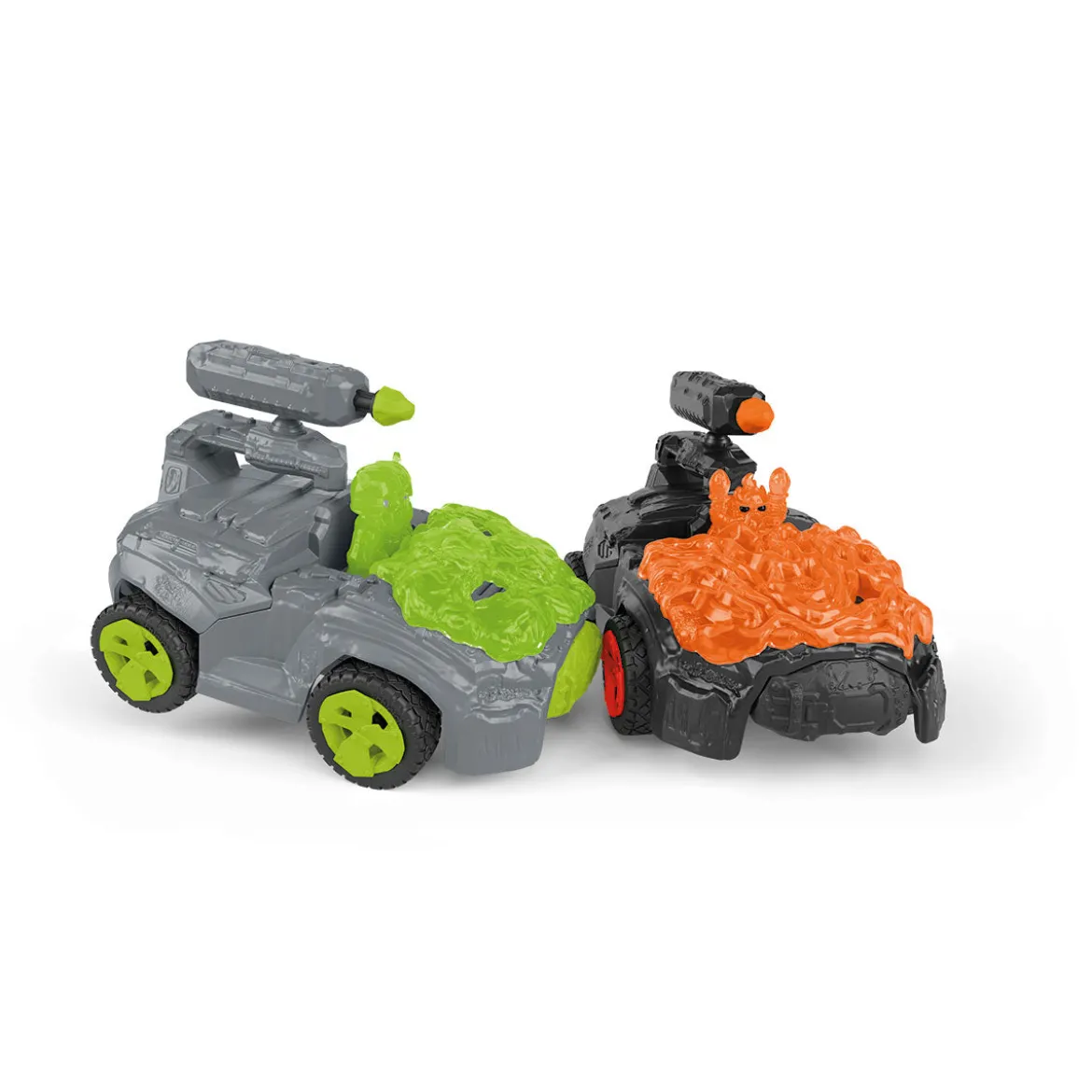 Stein-Crashmobil mit Mini Creature