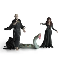 Voldemort mit Nagini & Bellatrix Lestrange